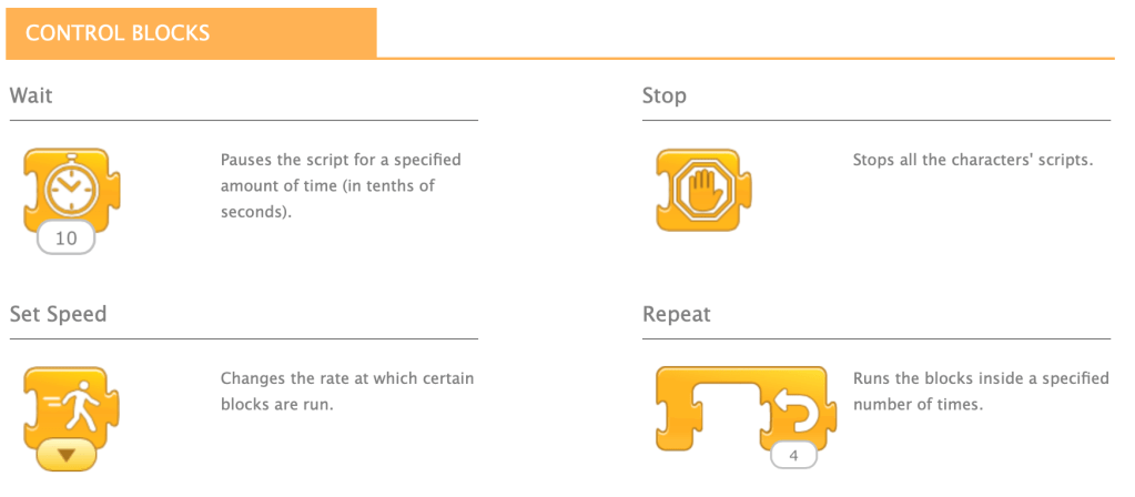 Control Blocks (Orange)